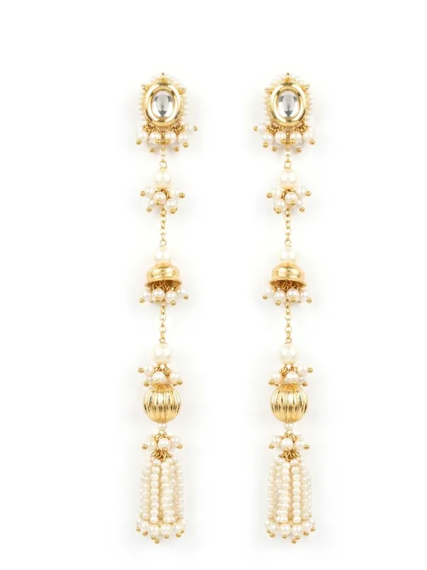 Kundan_Pearl_Drape_Earrings