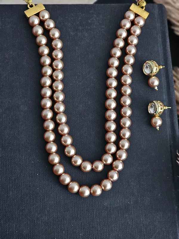 Motiya_Elegant_Rose-Gold_Semi-Precious_Pearl_NecklaceSet