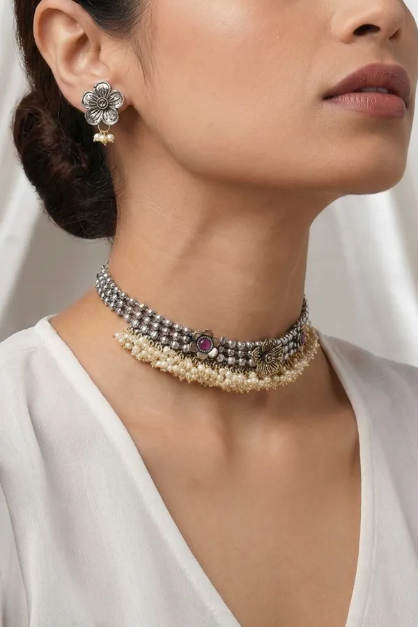 Necklace_set_In_Oxidised
