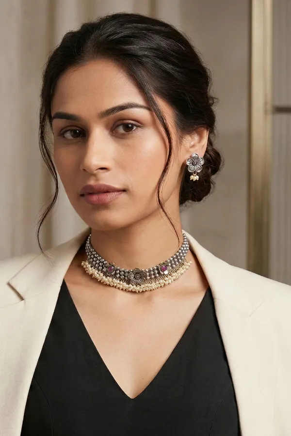 Necklace_set_In_Oxidised