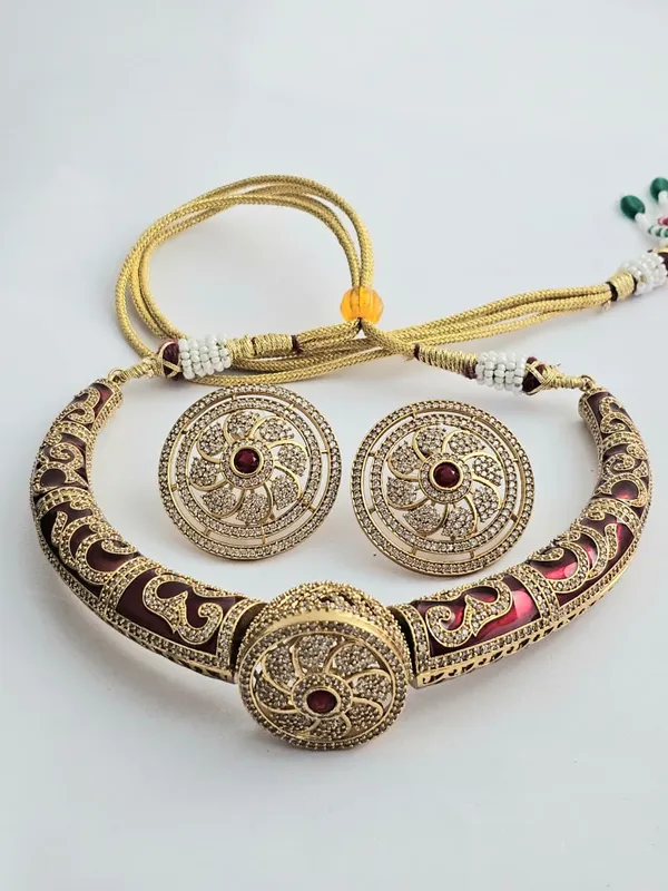 Crimson_Aura_Meenakari_Necklace_Set