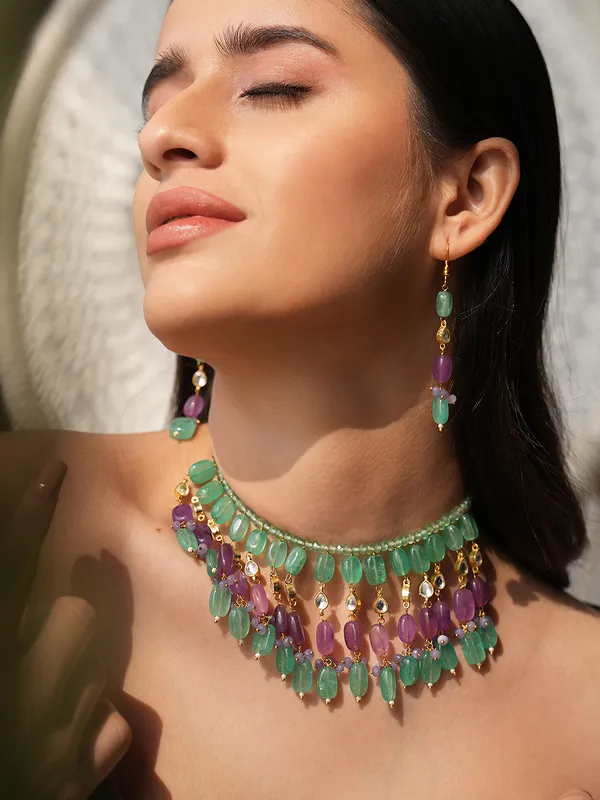 Jade_Quartz_Stone_Layered_Necklace