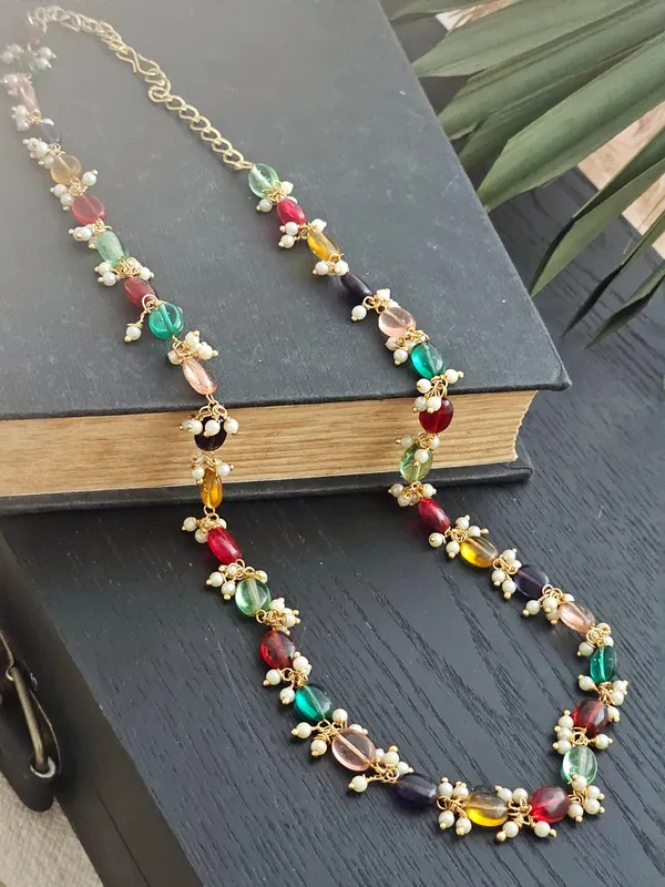 BINNI Binnis Wardrobe Auristone Vibrant Multicolour Semi Precious Glass