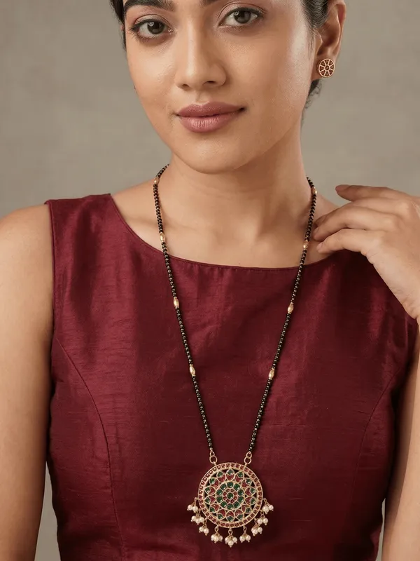 Black_Beaded_Ragini_Mangalsutra_Set