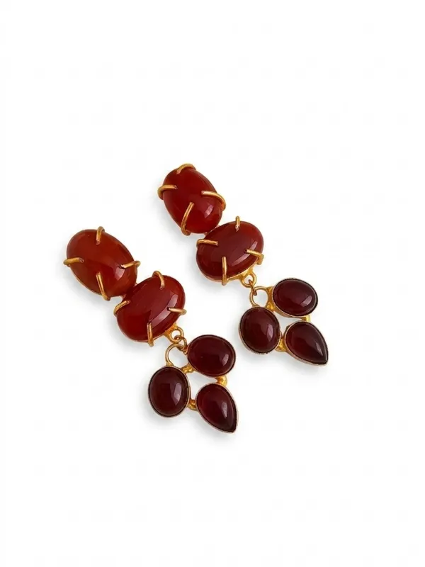 Red_Stone_Halo_Dangle_Earrings