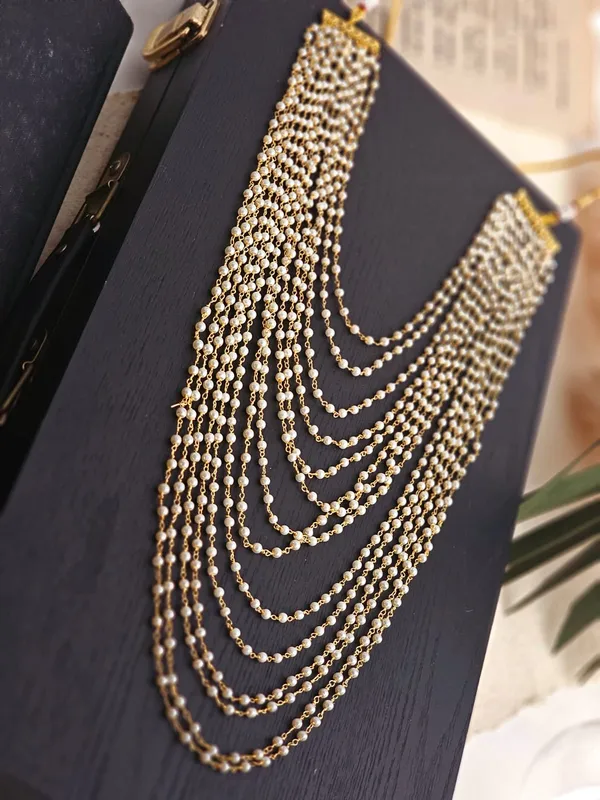 Riva_Layered_Semi-Precious_Pearl_and_Gold-Toned_Brass_Necklace
