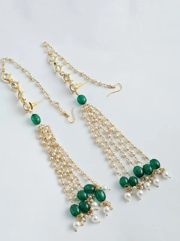 Nityara_Pearl_Kundan_Danglers