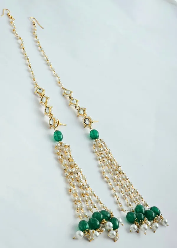 Nityara_Pearl_Kundan_Danglers