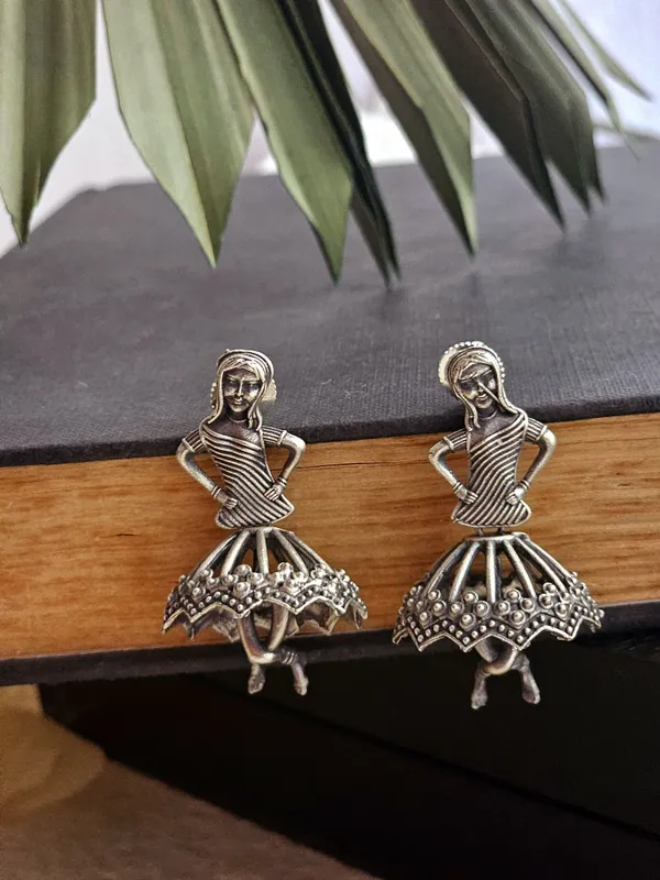 German_Silver_Quirky_Drop_Earrings