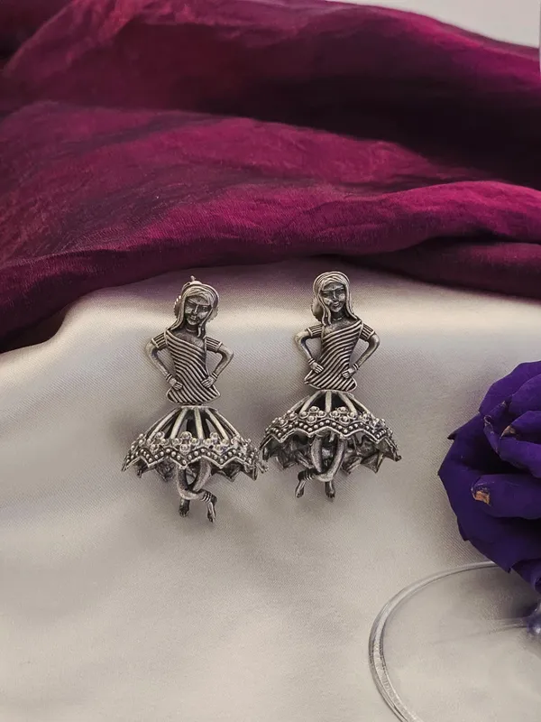 German_Silver_Quirky_Drop_Earrings