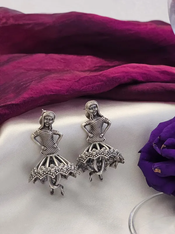 German_Silver_Quirky_Drop_Earrings