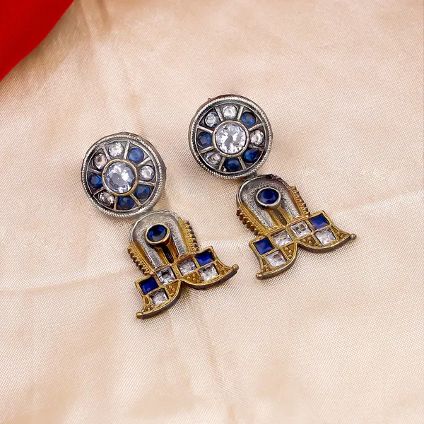 Dual_Pair_Oxidized_Earrings_–_Multi-Color_Traditional_Set