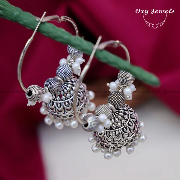 Oxy_Jewels_Silver_Oxidized_Jhumka_Earrings_with_Pearl_Beads