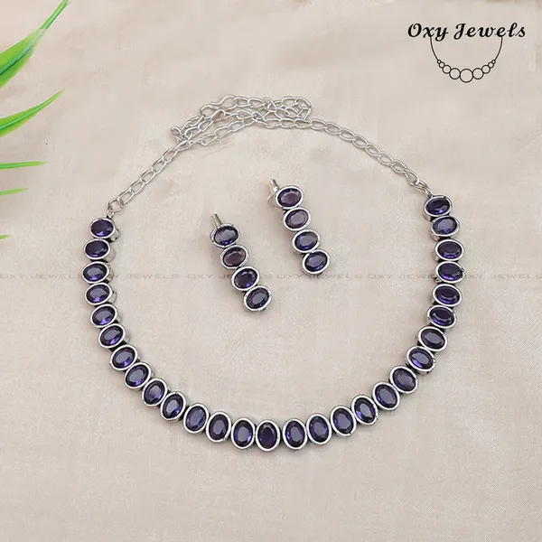 Elegant_Oxidized_Silver_Necklace_and_Earring_Set_with_Purple_Stones