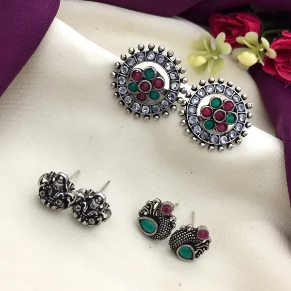 Oxidised_Changeable_Fusion_Earrings_-_6_Options