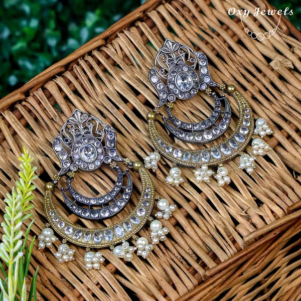 Oxidised_Dual_Tone_Silver_and_Gold_Chandbali_Earrings_with_Pearl_Drops
