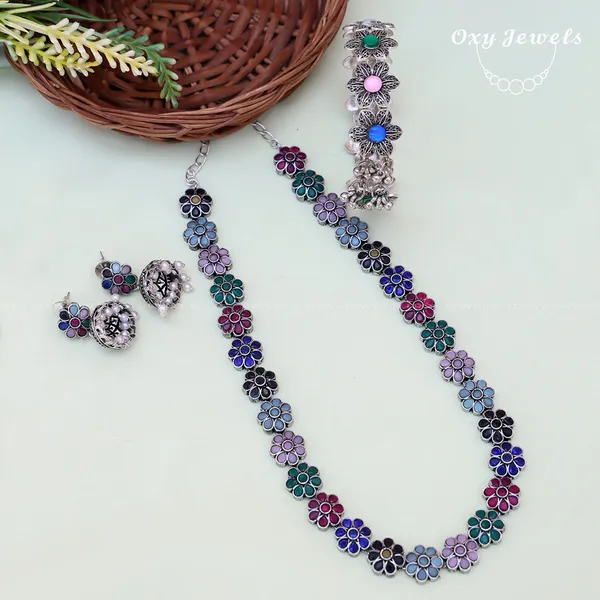 Floral_Multicolor_Necklace,_Earrings,_and_Bracelet_Jewelry_Set