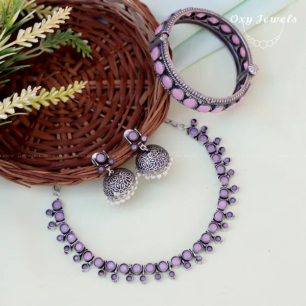 Elegant_Pink_and_Silver_Jewelry_Set_-_Necklace,_Earrings,_and_Bracelet_Combo
