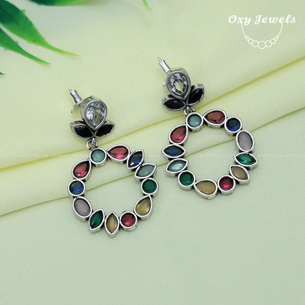 Multicolor_Gemstone_Hoop_Earrings_-_Oxy_Jewels