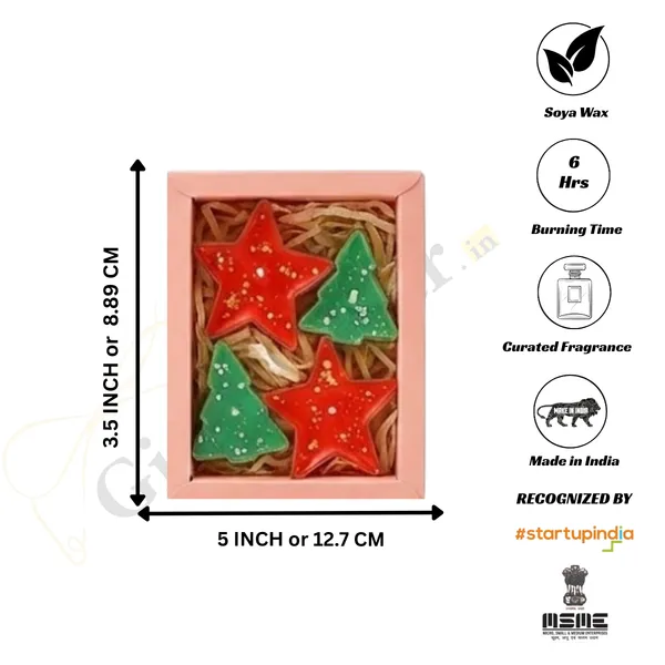 Big_Star_&_Christmas_Tree_Shaped_Acrylic_Tlights_of_Set_of_4_|_Premium_Look_for_Home_Decor