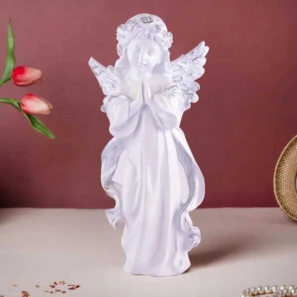 Angel_Girl_Showpiece_of_White_Color_|_Antique_Item_for_Home_Decor