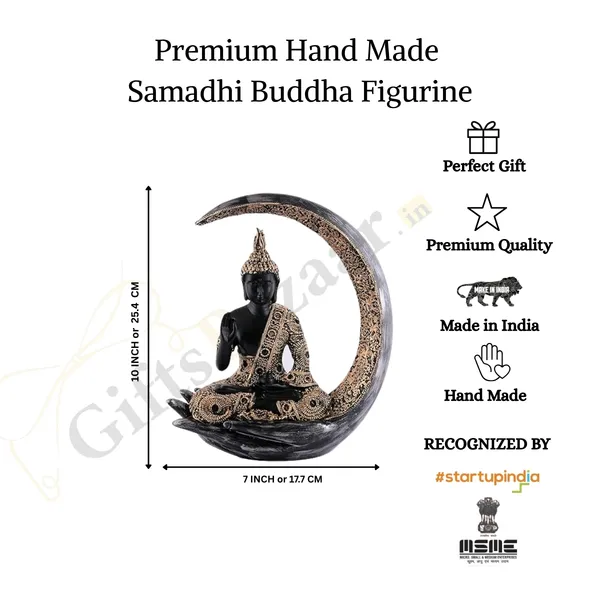 Samadhi_Buddha_Sitting_on_Chand_Statue_of_Black_and_Golden_|_For_Home_Decor_Showpiece
