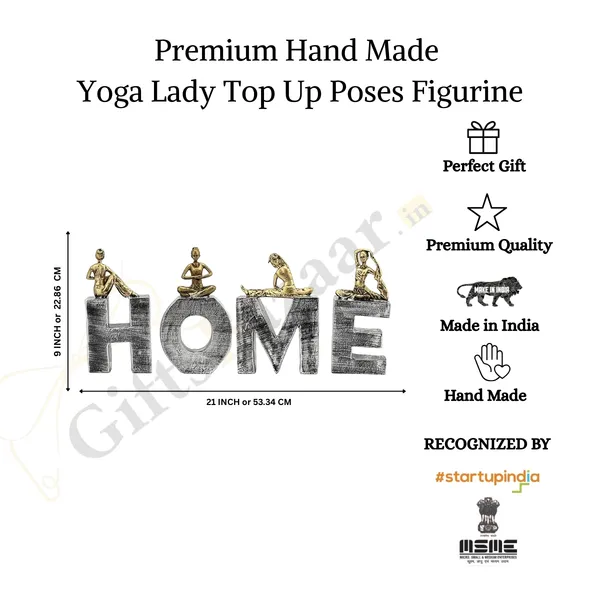 Yoga_Lady_Top_Up_Poses_Showpiece_of_Silver_and_Copper_Color_|_Decorative_Item_for_Home_Decor