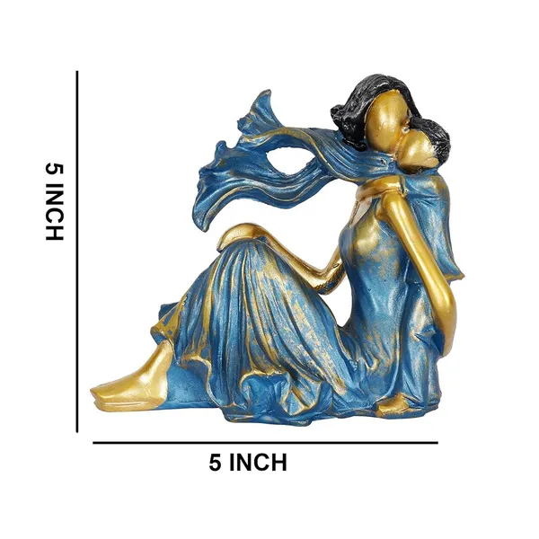 Mother_Love_Child_Statue_of_Blue_Color_|_Home_Decor_for_Asthetic_Apeal