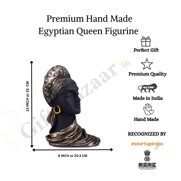 Ancient_Egyptian_Queen_Showpiece_of_Black_Color_|_Antique_Item_for_Home_Decor