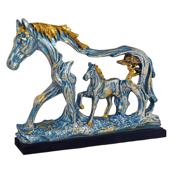 Horse_Statue_of_Multicolor_of_Set_of_2_|_Home_Decor_for_Asthetic_Apeal