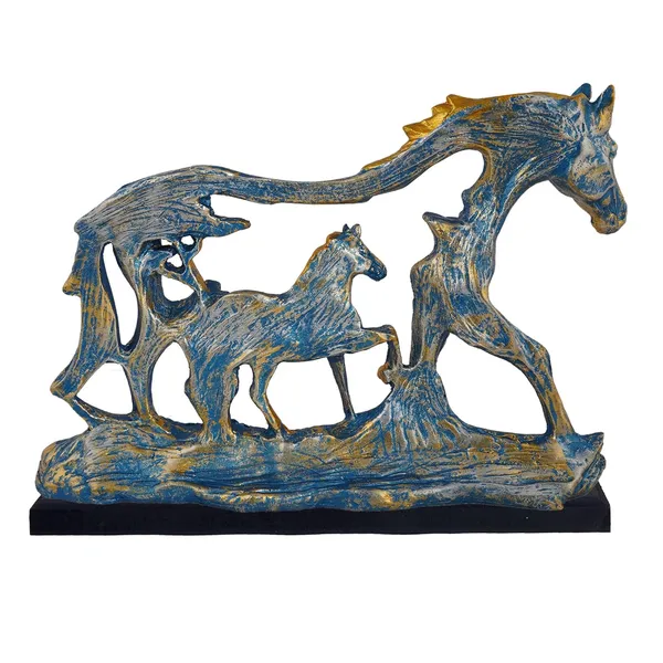 Horse_Statue_of_Multicolor_of_Set_of_2_|_Home_Decor_for_Asthetic_Apeal
