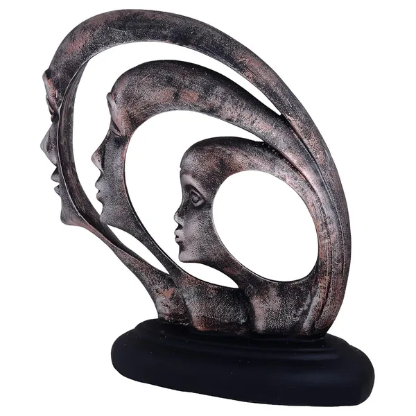 Abstract_Lady_Ring_Face_Showpiece_of_Copper_Design_|_Premium_Look_for_Home_Decor