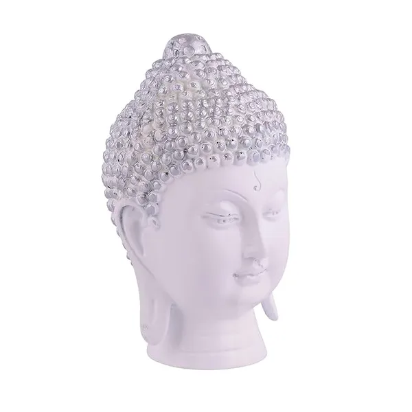 Gautam_Buddha_Head_Idol_Statue_of_White_Color_|_Elegent_Heritage_Gift_Item