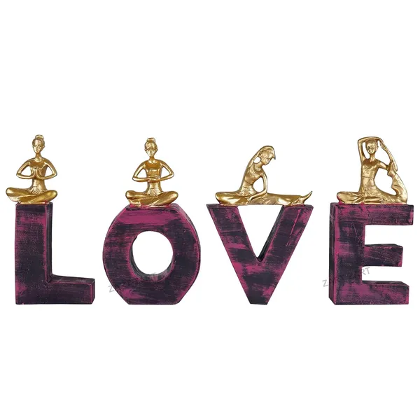 Love_Sign_Attest_with_Lady_Yoga_Posture_Showpiece_of_Multicolor_|_Premium_for_Home_Decor