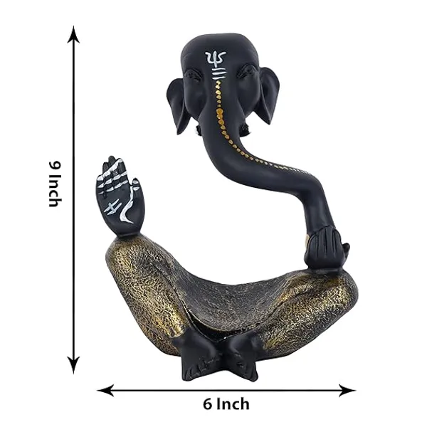 Spiritual_Ganesh_Idol_Statue_of_Black_and_Golden_Color_|_For_Home_Decor_Showpiece