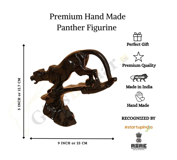 Wild_Elegence_Panther_with_Attack_Pose_Design_|_Heritage_Look_for_Home_Decor
