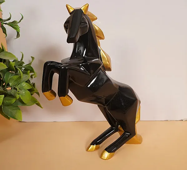 Modern_Rearing_Horse_Showpiece_of_Brown_Color_|_Antique_Item_for_Home_Decor