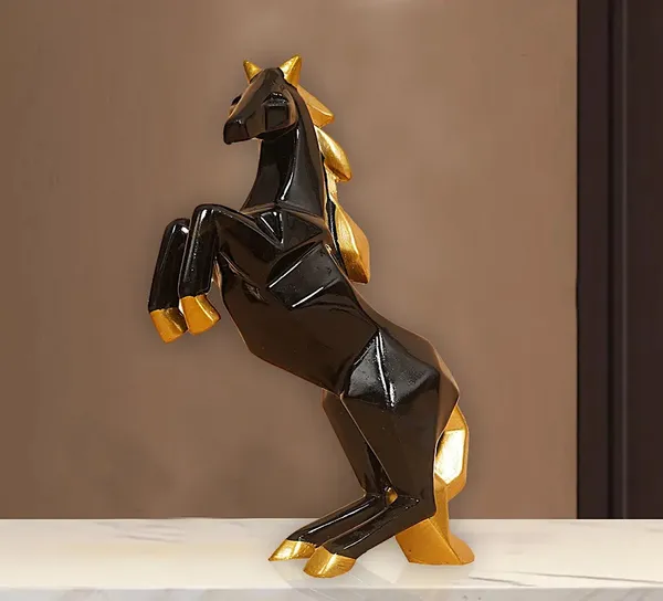 Modern_Rearing_Horse_Showpiece_of_Brown_Color_|_Antique_Item_for_Home_Decor