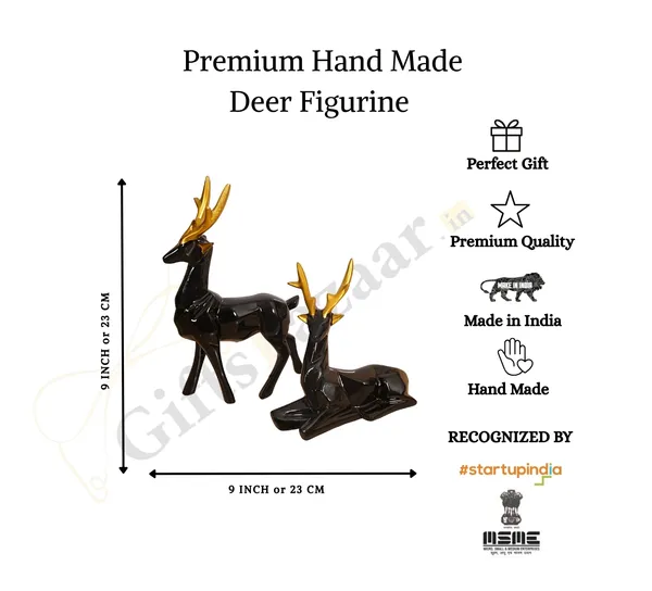 Elegant_Deer_Couple_of_Golden_and_Brown_Color_of_Set_of_2_|_For_Home_Decor