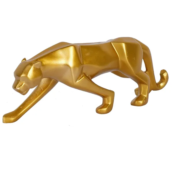 Artistic_Panther_Showpiece_of_Golden_Color_|_Premium_for_Home_Decor
