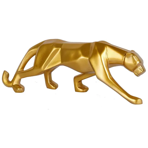 Artistic_Panther_Showpiece_of_Golden_Color_|_Premium_for_Home_Decor