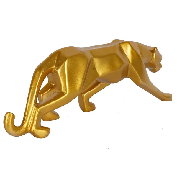 Artistic_Panther_Showpiece_of_Golden_Color_|_Premium_for_Home_Decor