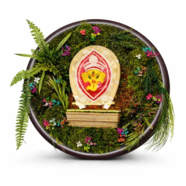 12_Inches_Anant_Ganpati_Wooden_Paradise_Showpiece_|_Green_Gifting_for_Special_Moments