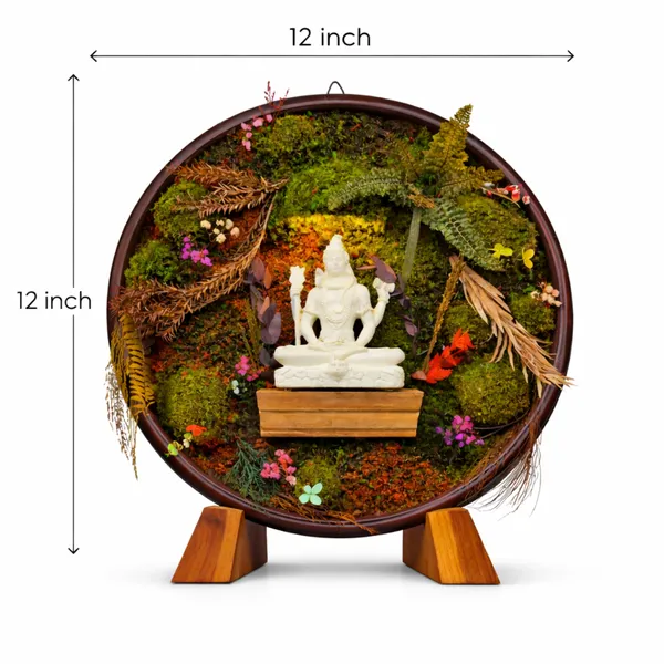 12_Inches_Moss_Mahadev_Wooden_Paradise_Showpiece_with_Wooden_Stand_|_Green_Gifting_for_Special_Moments