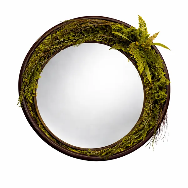 18_Inches_Moss_Mirror_Wooden_Rainforest_Showpiece_|_Green_Gifting_for_Special_Moments