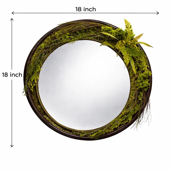 18_Inches_Moss_Mirror_Wooden_Rainforest_Showpiece_|_Green_Gifting_for_Special_Moments
