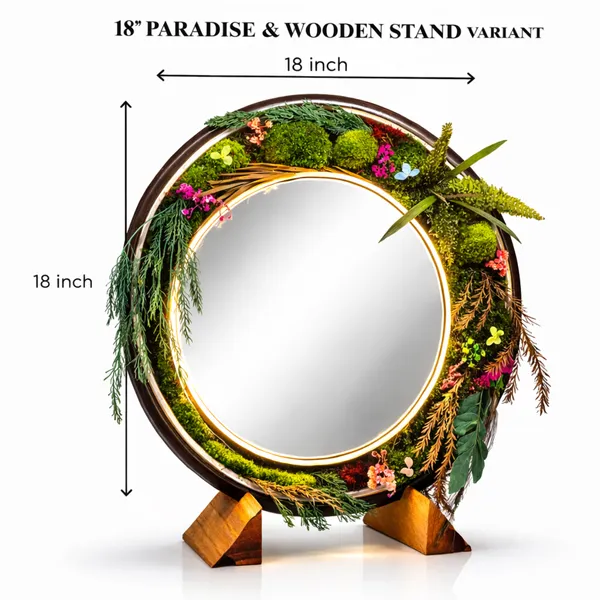 18_Inches_Moss_Mirror_Wooden_Paradise_Showpiece_with_Warm_White_Light_and_Wooden_Stand_|_Green_Gifting_for_Special_Moments