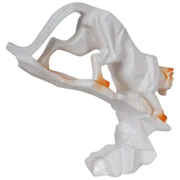 Panther_Animal_Figurines_Showpiece_of_White_and_Orange_Color_|_Royal_Decor_for_Home