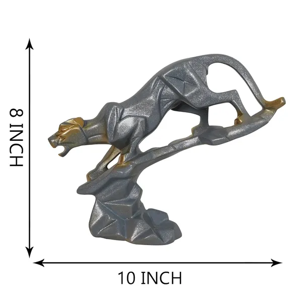 Leopard_Animal_Figurines_Showpiece_of_Grey_Color_|_Antique_Decorative_Item