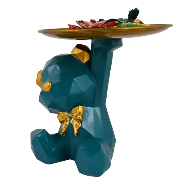 Cool_Dog_Showpiece_of_Sitting_Position_of_Blue_Color_|_For_Home_Decor_Showpiece